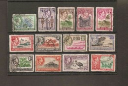 BRITISH SOLOMON ISLANDS 1939 SET SG 60/72 FINE USED Cat £56+ - Salomonseilanden (...-1978)