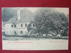 AUSTRIA / MÜRZSTEG - ALOIS GRABNER'S HOTEL / 1900 - Mürzzuschlag