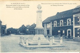 Barlin -monument Aux Morts -1914-1918-cpa - Barlin