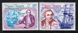 FRENCH POLYNESIA  Scott # C 154-5** VF MINT NH - Ongebruikt