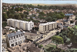 CPSM   En Avion Au Dessus De ....FONTENAY Les BRIIS 91  Vue Panoramique - Crosnes (Crosne)