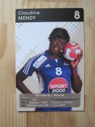 CPM - Carte Double - Claudine Mendy - Handbal