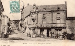 FUMEL RUE DES ACACIAS ET CHAPELLE DE LA RECLUSE  (CARTE PRECURSEUR) - Fumel