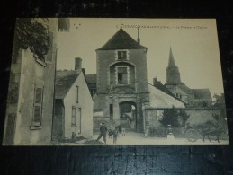 LES AIX D'AUGILLON - LE DONJON ET L'EGLISE - 18 CHER (T) - Les Aix-d'Angillon