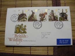 A406.FDC.  Premier Jour.Royaume-Uni. BRITISH WILDLIFE... BUREAU EDINBURGH 1977 - Ohne Zuordnung