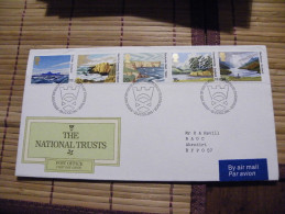 A406.FDC.  Premier Jour.Royaume-Uni. THE NATIONAL TRUSTS... BUREAU EDINBURGH 1981 - Unclassified