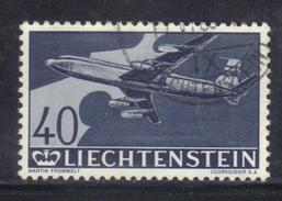 T1662 - LIECHTENSTEIN 1960 , Posta Aerea N. 35 Usato - Air Post