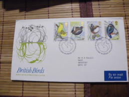 A406.FDC.  Premier Jour.Royaume-Uni. BRITISH BURD... BUREAU EDINBURGH 1980 - Sin Clasificación