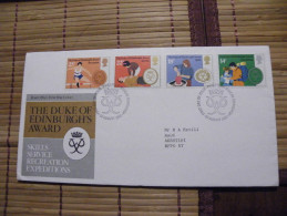 A406.FDC.  Premier Jour.Royaume-Uni. 80 THE DUKE OF EDINBURGH'S AWARD.. BUREAU EDINBURGH 1981 - Ohne Zuordnung