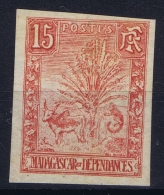 Madagascar: Yv Nr 68 Non Dentelé   MH/* Falz/ Charniere  1903  Signed/ Signé/signiert S - Unused Stamps