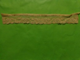 Dentelle Long 37cm Larg 4.5cm Ecru - Laces & Cloth