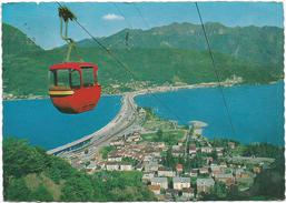 T689 Lago Di Lugano - Funivia Melide - Carona - Panorama / Viaggiata 1971 - Carona 