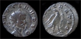 Divo Claudius II Gothicus Billon Antoninianus Eagle Standing Facing - The Julio-Claudians (27 BC To 69 AD)