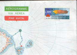 Italia - Aerogramme Via Aera 1978(error) - Fiftieth Anniversary Of The Flight To The North Pole Airship "Italy" - Varietà E Curiosità