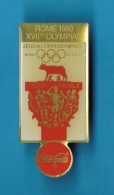 1 PIN'S  //  ** ROME 1960 ** XVIIth OLYMPIAD ** . (©1990 IOC © COCA-COLA Company) - Coca-Cola