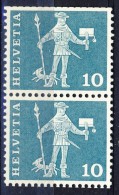 #Schweiz 1963. Inverted Stripe: Michel 697Rx. MNH(**) - Tête-bêche