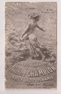 PETIT CATALOGUE Bulletin Mensuel Théodore Champion Otobre 1936 : 36 Pages - Catalogues De Maisons De Vente