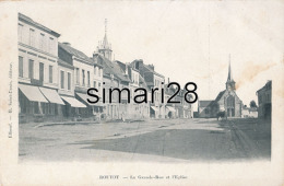 ROUTOT - LA GRANDE RUE ET L'EGLISE - Routot