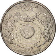 Monnaie, États-Unis, Quarter, 1999, U.S. Mint, Denver, SUP, Copper-Nickel Clad - 1999-2009: State Quarters