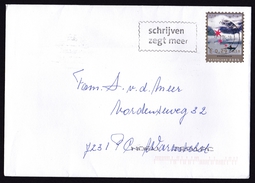 Netherlands: Cover, 2004, Christmas Charity Stamp For Greenpeace, Iceberg, Climate Change (damaged At Back) - Covers & Documents