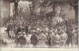 CP - 12 - La Cavalerie - Le Concert Militaire Place De La Mairie - La Cavalerie