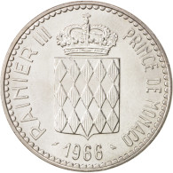 Monnaie, Monaco, Rainier III, 10 Francs, 1966, SPL+, Argent, KM:146 - 1960-2001 Nouveaux Francs