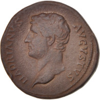 Monnaie, Hadrien, As, Roma, TTB, Bronze, RIC:manque - Les Antonins (96 à 192)