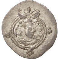 Monnaie, Xusros II, Drachme, 630 AD, TTB, Argent - Orientale