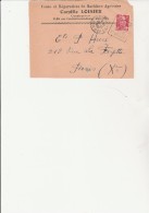 OBLITERATION DAGUIN SUR DEVANT DE LETTRE "VISITEZ SEMUR CITE FEODALE " ANNEE 1950 - Oblitérations Mécaniques (Autres)