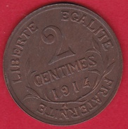France 2 Centimes 1914 - Other & Unclassified