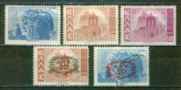 Couvent Météora En Thessalie - GRECE - Eglise Aux Cent Portes, Ile De Paros - N° 467-472-475-524-524b - 1942 - Unused Stamps