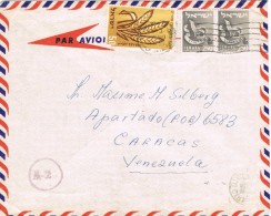20245. Carta Aerea TEL AVIV (Israel) 1958 A Venezuela - Lettres & Documents