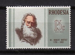 RHODESIE Rhodesia 1972 Robert Moffat  Yv 212 MNH ** - Rhodesië (1964-1980)