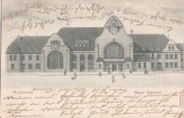 Allemagne - Mönchengladbach M. Gladbach - Neuer Bahnhof - Gare De Chemins De Fer - Postmarked 1907 - Moenchengladbach