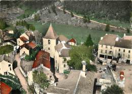 -ref-T219- Lozere - Grandieu - Vue Aerienne - Edit Lapie - " En Avion Au Dessus De .." - Carte Bon Etat - - Gandrieux Saint Amans