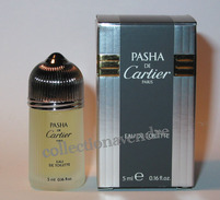 Cartier Pasha Miniature De Collection Eau De Toilette 5 Ml, Parfait état - Miniatures Hommes (avec Boite)