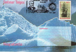 Antarctica, Belgica 100 Years. - Barcos Polares Y Rompehielos