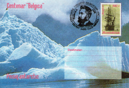 Antarctica, Belgica 100 Years. Fr. Cook - Navires & Brise-glace