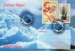 Antarctica, Belgica 100 Years. Fr. Cook - Barcos Polares Y Rompehielos
