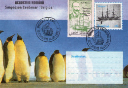 Antarctica, Belgica 100 Years. Roald Amundsen - Navires & Brise-glace