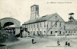 N°52553 L -cpa Bruay -fosses N° 4 Et 4 Bis- - Mines