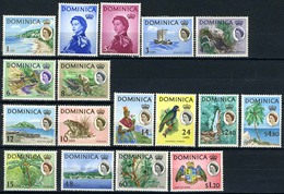1963 - DOMINICA - Catg.. Mi. 160x/176x - LH - (SAR3010.B8) - Dominique (...-1978)