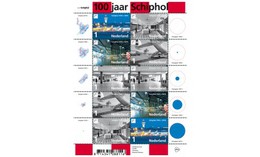 Nederland / The Netherlands - Postfris / MNH - Sheet 100 Jaar Schiphol 2016 - Ongebruikt