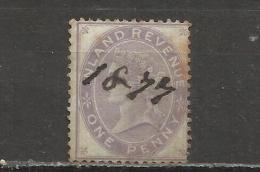 5044A-SELLO CLASICO REINA VICTORIA INGLATERRA 1871 Nº4 FISCAL,BONITO,REVENUE.UN PENIQUE.CLASSIC STAMPS QUEEN VICTORY - Revenue Stamps