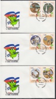 1982-FDC-74 CUBA. FDC. 1982. XIV JUEGOS CENTROAMERICANOS Y EL CARIBE. GAMES. DEPORTES. SPORTS. - FDC