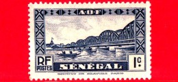 SENEGAL - Africa Occidentale Francese - Nuovo - 1935 - Ponte Di Faidherbe - 1 - Neufs