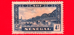 SENEGAL - Africa Occidentale Francese - AOF - Nuovo - 1935 - Ponte Di Faidherbe - 4 - Nuovi