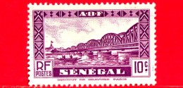 SENEGAL - Africa Occidentale Francese - Nuovo - 1935 - Ponte Di Faidherbe - 10 - Ongebruikt