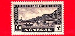 SENEGAL - Africa Occidentale Francese - Nuovo - 1935 - Ponte Di Faidherbe - 15 - Ongebruikt