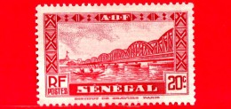 SENEGAL - Africa Occidentale Francese - Nuovo - 1935 - Ponte Di Faidherbe - 20 - Nuovi